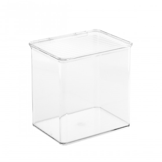 Boîte haute en plastique transparent pour les placards de cuisine