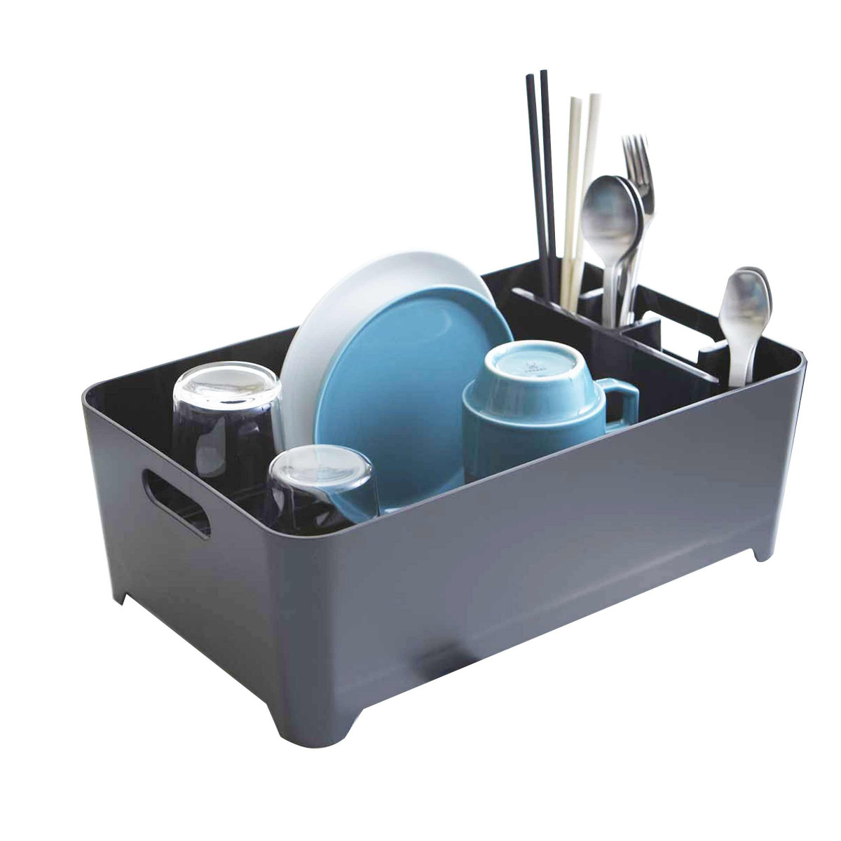 Égouttoir vaisselle compact plastique Simplehuman 