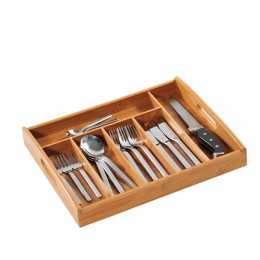 Plateau range couverts en bambou