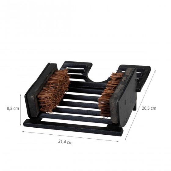 Tire bottes brosse en fonte