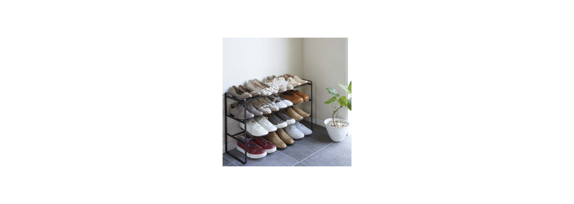 Rangement Chaussures 6 Compartiments, Étagère de Rangement Modulable,  Compartiment de 30 x 40 x 30 cm, avec Porte, Blanc